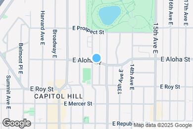 Map image of the property - 750 11th Ave E