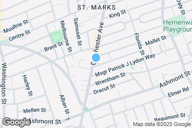 Map image of the property - 1810 Dorchester Ave