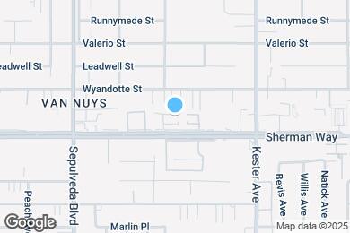 Map image of the property - 15061 Sherman Way