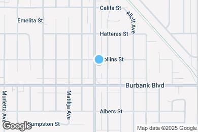 Map image of the property - 5646 Woodman Ave