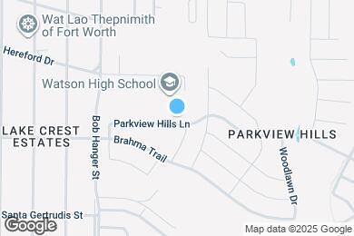 Map image of the property - 5712 Parkview Hills Ln