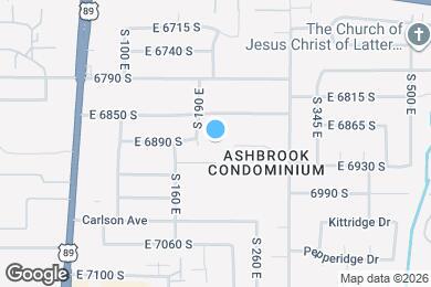 Map image of the property - 6889 S 190 E