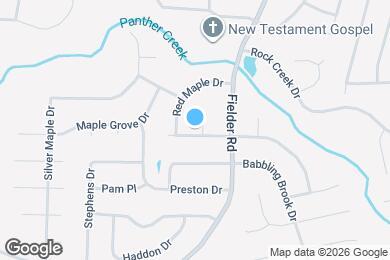 Map image of the property - 6875 Fielder Ct