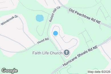 Map image of the property - 2007 Peach Shoals Cir