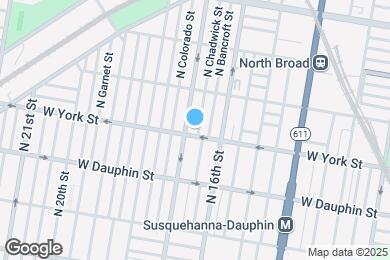 Map image of the property - 2406 N Chadwick St
