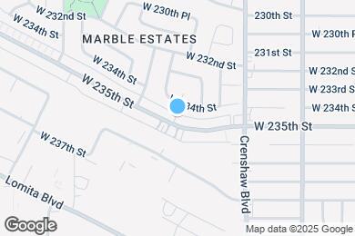 Map image of the property - 2585 W 235th St