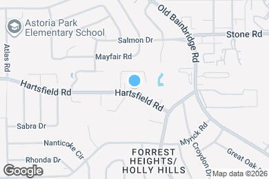 Map image of the property - 1802 Hartsfield Rd