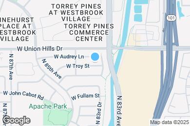 Map image of the property - 8340 W Troy St