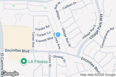 Map image of the property - 165 Rodney Ave