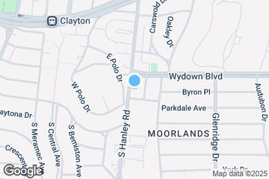 Map image of the property - 618 S Hanley Rd
