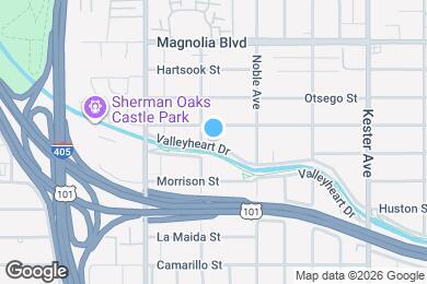 Map image of the property - 15157 Valleyheart Dr