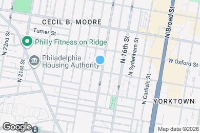 Map image of the property - 1508 N 17th St