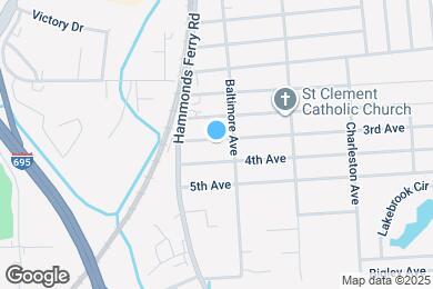 Map image of the property - 25 Third Ave