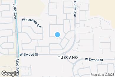 Map image of the property - 8019 W Pioneer St