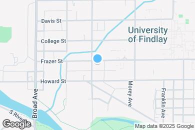 Map image of the property - 533 Frazer St