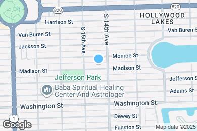 Map image of the property - 1425 Madison St