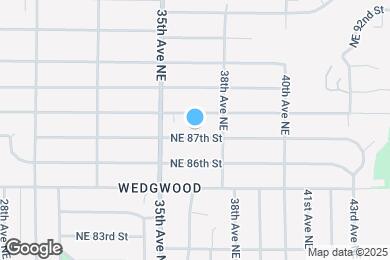 Map image of the property - 3532 NE 87th St