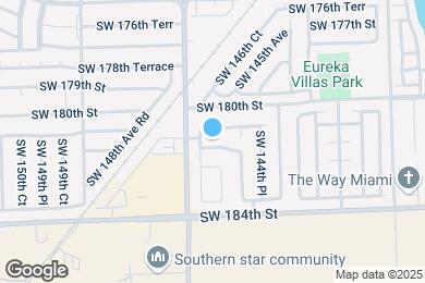 Map image of the property - 14613 SW 181st Terrace