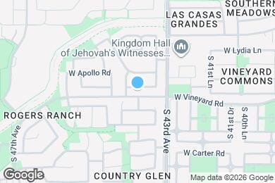 Map image of the property - 4337 W St Kateri Dr