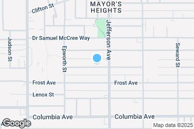 Map image of the property - 358 Champlain St