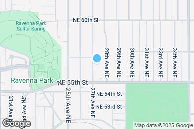 Map image of the property - 5536 27th Ave NE