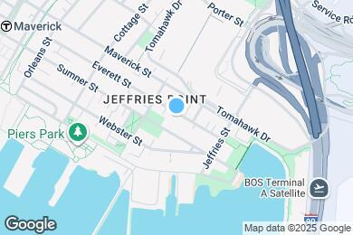 Map image of the property - 185 Everett St