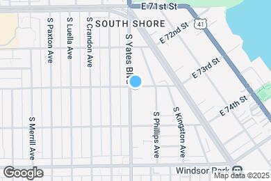 Map image of the property - 7305 S Yates Blvd