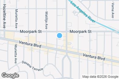 Map image of the property - 4338 Mammoth Ave Apartments