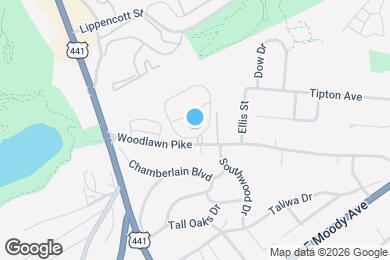 Map image of the property - Cherokee Ridge Apartments