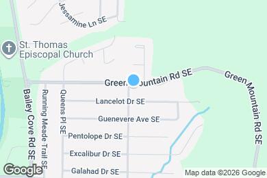 Map image of the property - 12001 Camelot Dr SE