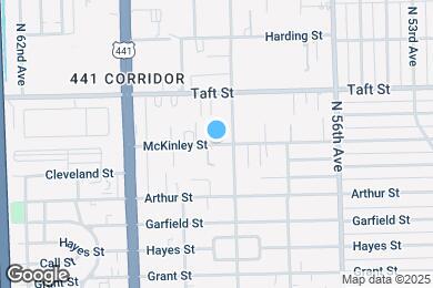 Map image of the property - 5833 McKinley St