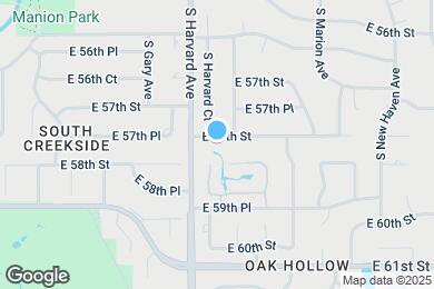 Map image of the property - 3318 E 58th St