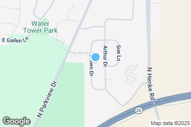 Map image of the property - 1124-1126 Brown Dr