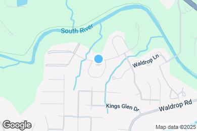 Map image of the property - 3446 Waldrop Trail