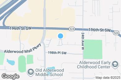 Map image of the property - 19710 26th Ave W