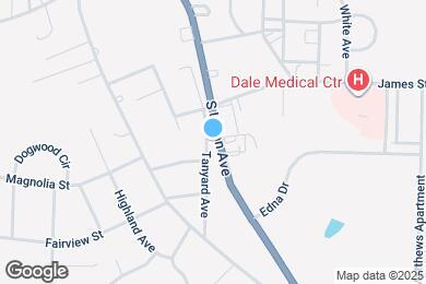 Map image of the property - 736 S Union Ave
