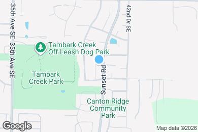 Map image of the property - 17309 40th Ave SE