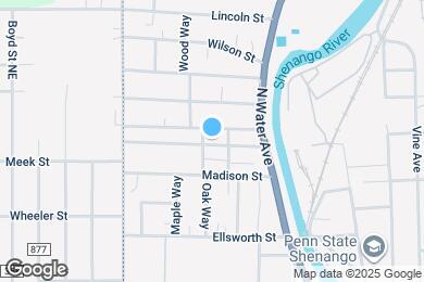 Map image of the property - 346 Andrew St