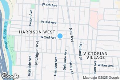 Map image of the property - 335 W 2nd Ave