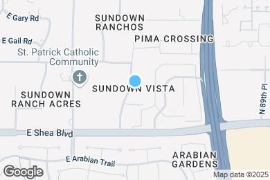 Map image of the property - 10825 N 85th Pl