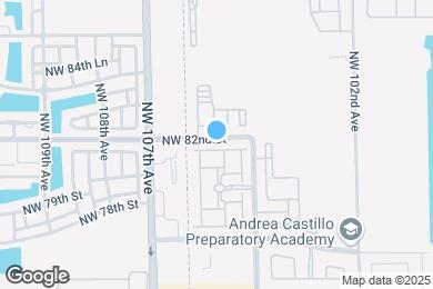 Map image of the property - 10521 NW 81st Ter