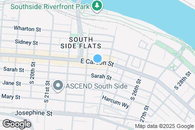 Map image of the property - 2320 E Carson St
