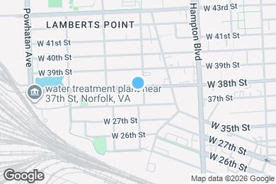 Map image of the property - 1305 38th St