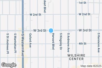 Map image of the property - 315 S Harvard Blvd