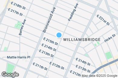 Map image of the property - 3679 Paulding Ave
