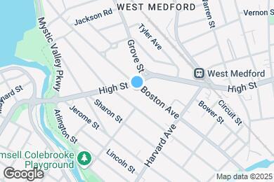 Map image of the property - 5 Boston Ave
