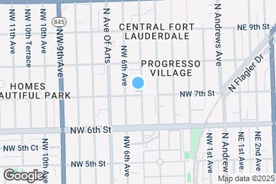 Map image of the property - 701 NW 5th Ave