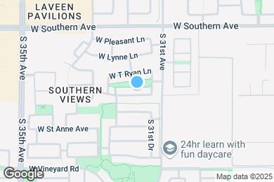 Map image of the property - 3128 W Alta Vista Rd
