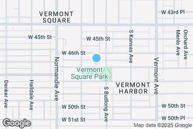 Map image of the property - 1221 W 47th St