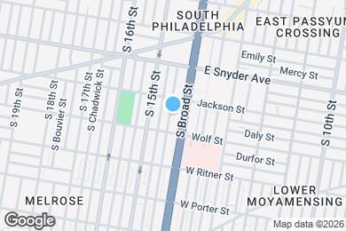 Map image of the property - 2227 S Rosewood St